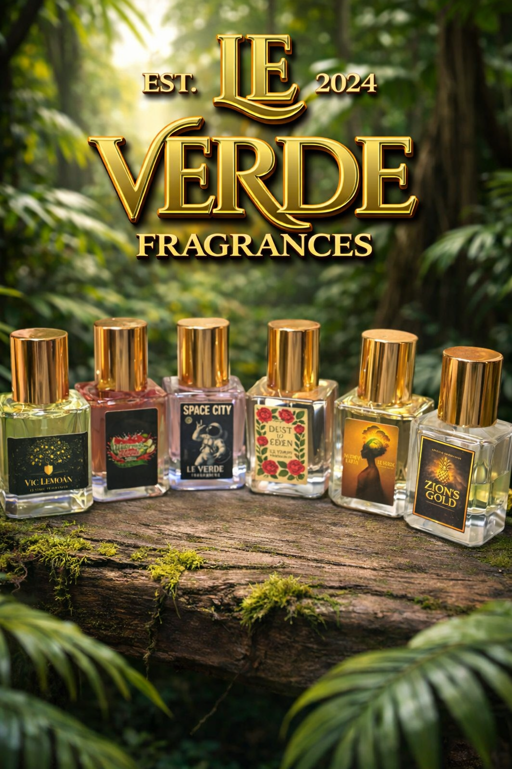 Le Verde’s Multiverse 7 2ml bottles