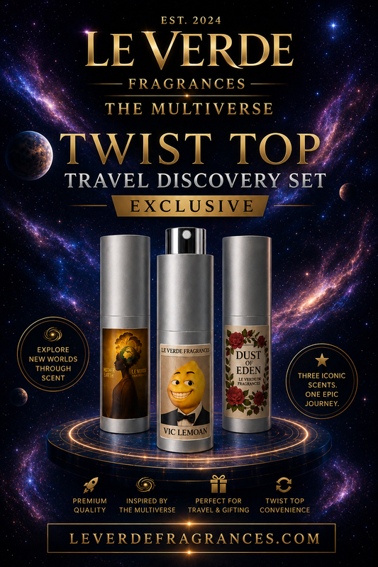 LeVerde Fragrances Travel set Twist  Top  Bottles option2